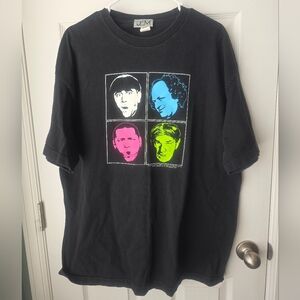Vintage 2004 The Three Stooges Short Sleeve Crew Neck T-shirt SZ 2XL